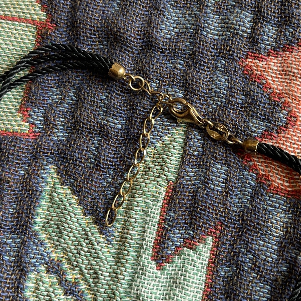 Vintage 925 Sterling Copper Medallion Necklace 🐦‍⬛ - Picture 2 of 4